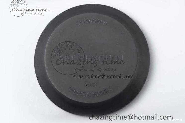 Black Black Rubber Strap on A7750 Best Daytona Ceramic Pusher Black 5GF Edition Dial Gray 0825